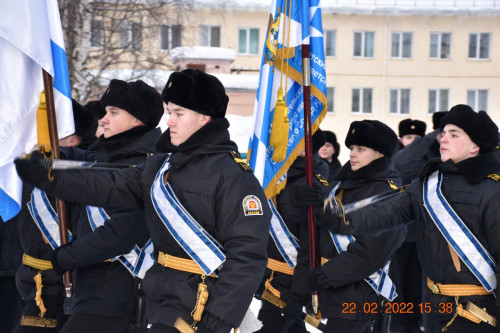 В АМКК прошел торжественный митинг в преддверии празднования Дня защитников Отечества