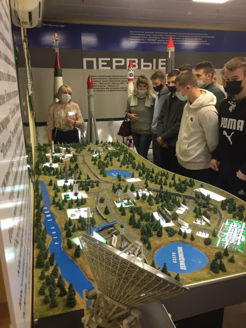 Профориентационная экскурсия на космодром «Плесецк» близ города Мирный