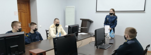 В кадетском корпусе состоялась профориентационная встреча
