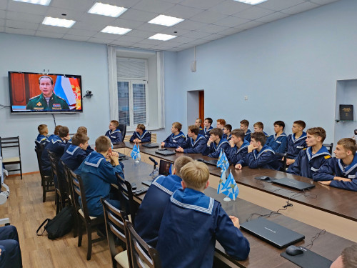 Профориентационная встреча с курсантами ФГКВОУ ВО "Новосибирский военный ордена Жукова институт имени генерала армии И.К. Яковлева"