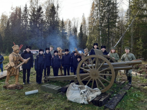 Открытие мемориального комплекса "Юрьевский рубеж" в Плесецком муниципальном округе