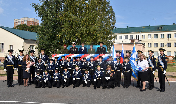 День знаний в кадетском корпусе