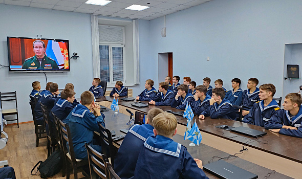 Профориентационная встреча с курсантами ФГКВОУ ВО "Новосибирский военный ордена Жукова институт имени генерала армии И.К. Яковлева"