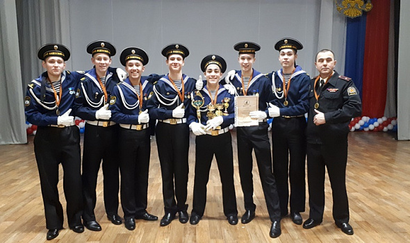 Кадеты стали победителями областного финала смотра конкурса почетных караулов!