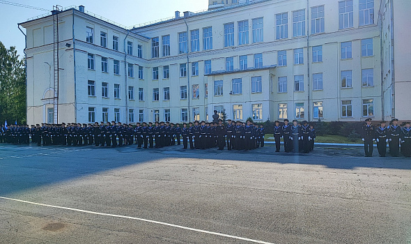 День знаний в кадетском корпусе