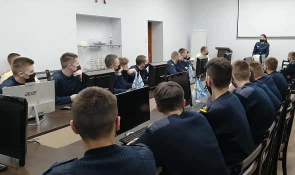 В кадетском корпусе состоялась профориентационная встреча