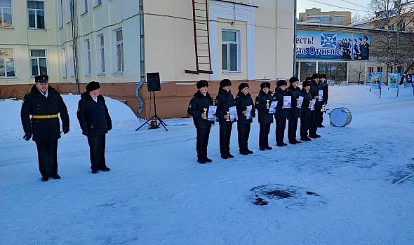 Торжественный митинг, посвященный Дню Защитника Отечества!