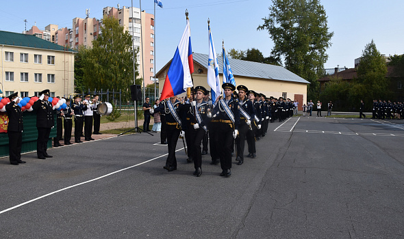 День знаний в кадетском корпусе