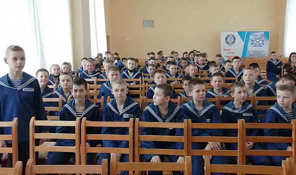 Встреча кадет с сотрудниками учреждений системы профилактики города Архангельска