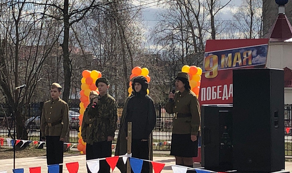 Архангельский морской кадетский корпус в День Победы!