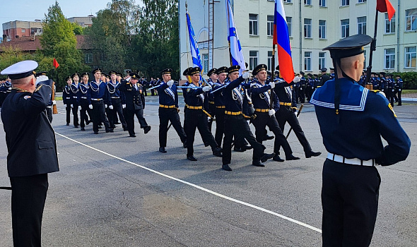 День знаний в кадетском корпусе