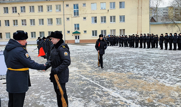 Посвящение в ряды Российских каде