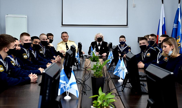 Встреча с представителями ВУНЦ ВМФ ВМА им. Н.Г. Кузнецова