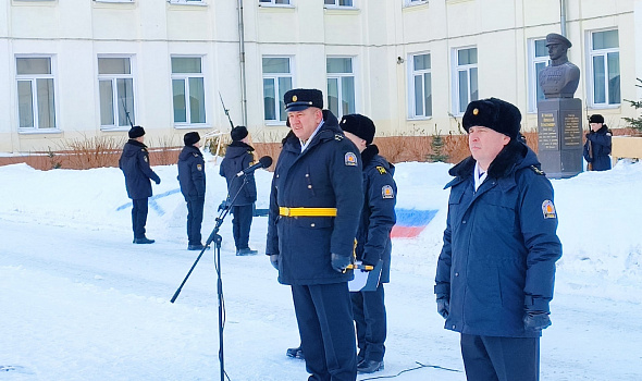 Торжественный митинг, посвященный Дню Защитника Отечества!
