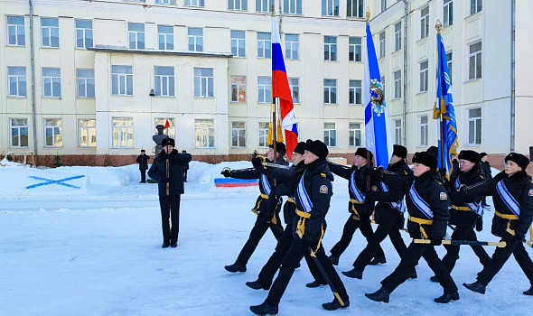 Торжественный митинг, посвященный Дню Защитника Отечества!