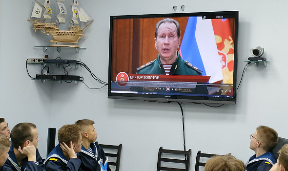 Профориентационная встреча с курсантами ФГКВОУ ВО "Новосибирский военный ордена Жукова институт имени генерала армии И.К. Яковлева"