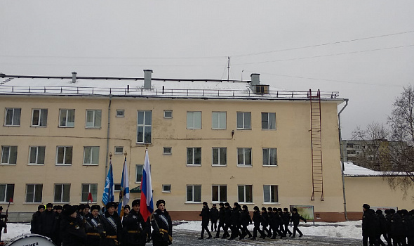 Торжественная церемония "Посвящение в ряды Российских кадет"!