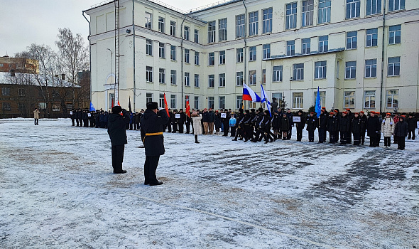Стартовал VII областной слёт кадетских классов Архангельской области