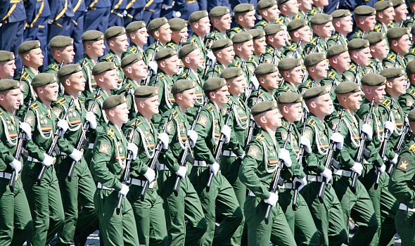 Парад победы в честь Великого праздника