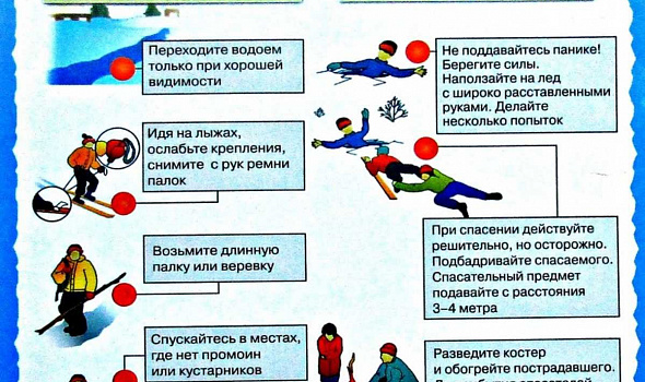 Опасности зимнего льда