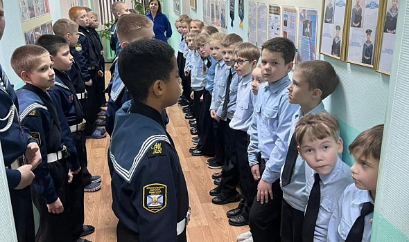 В рамках акции «Один день из жизни кадета» кадетский корпус посетили второклашки из МБОУ СШ №9