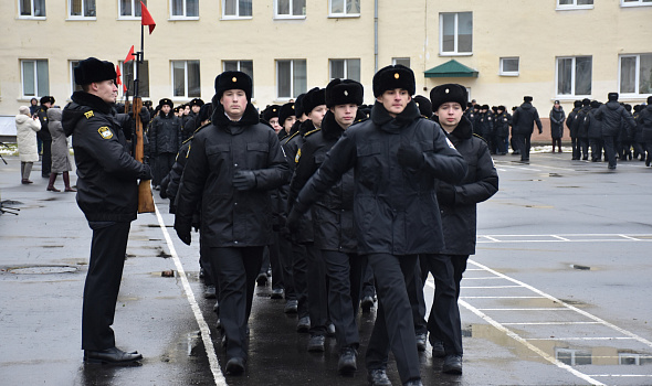 Церемония «Посвящение в ряды Российских кадет»